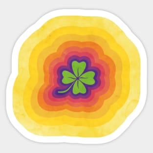 Lucky clover Sticker